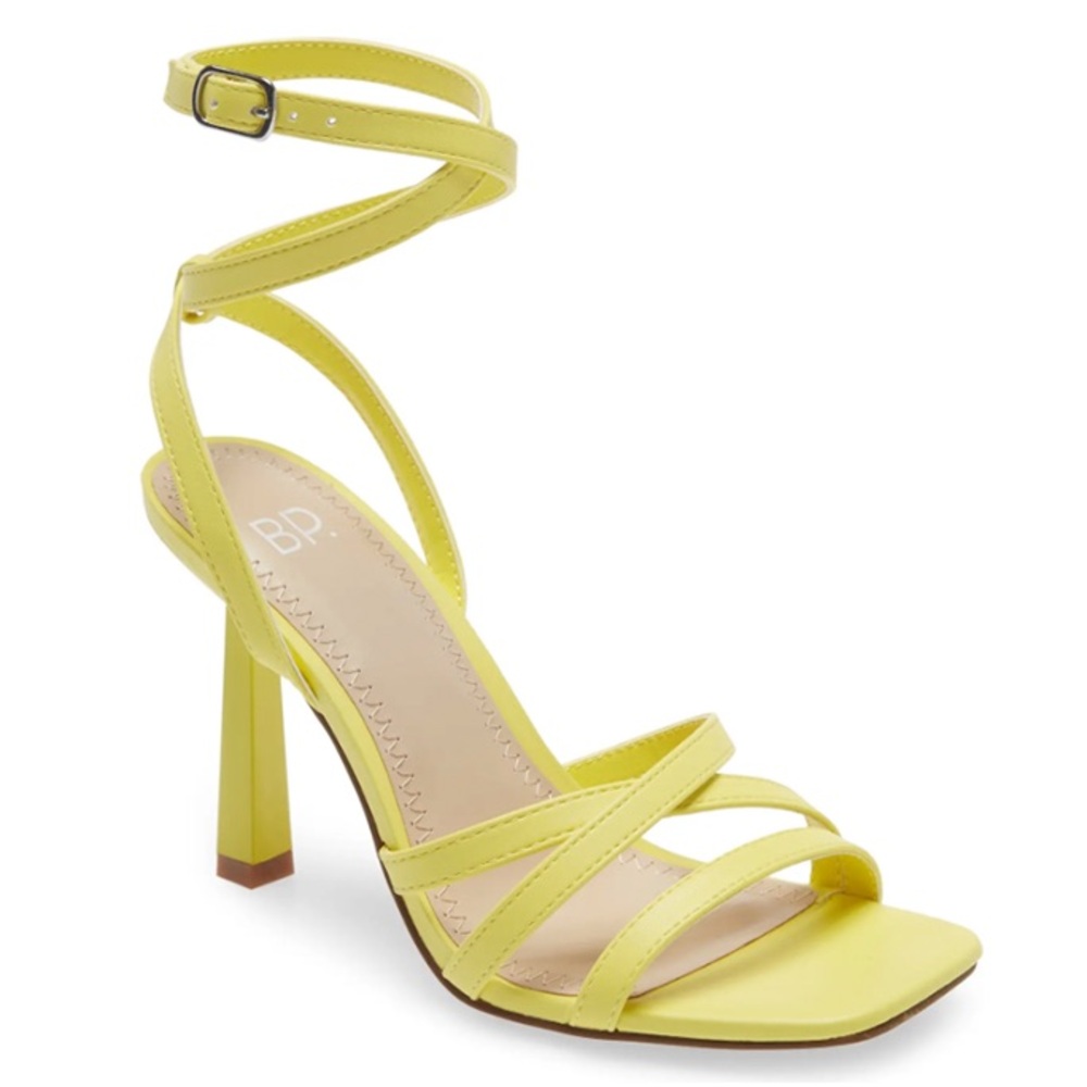 BP Neon Yellow Size 8 Heels